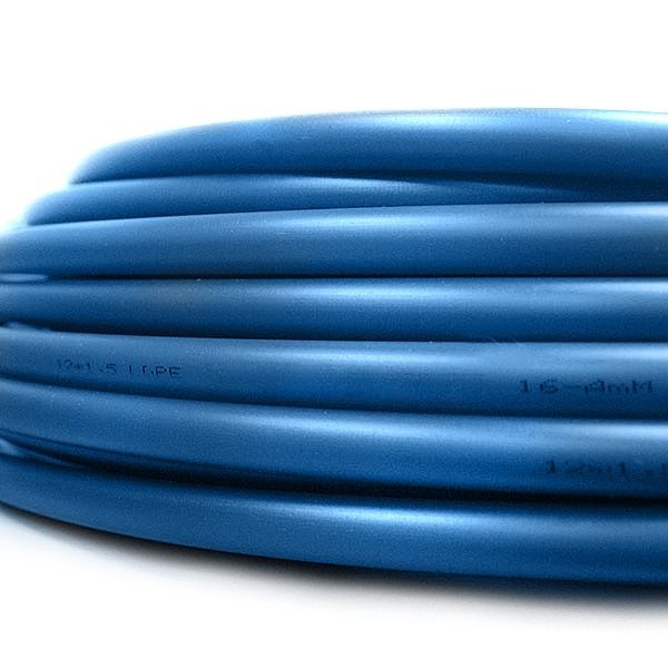 Трубка пневматическая LDPE 12*2,0 мм синяя